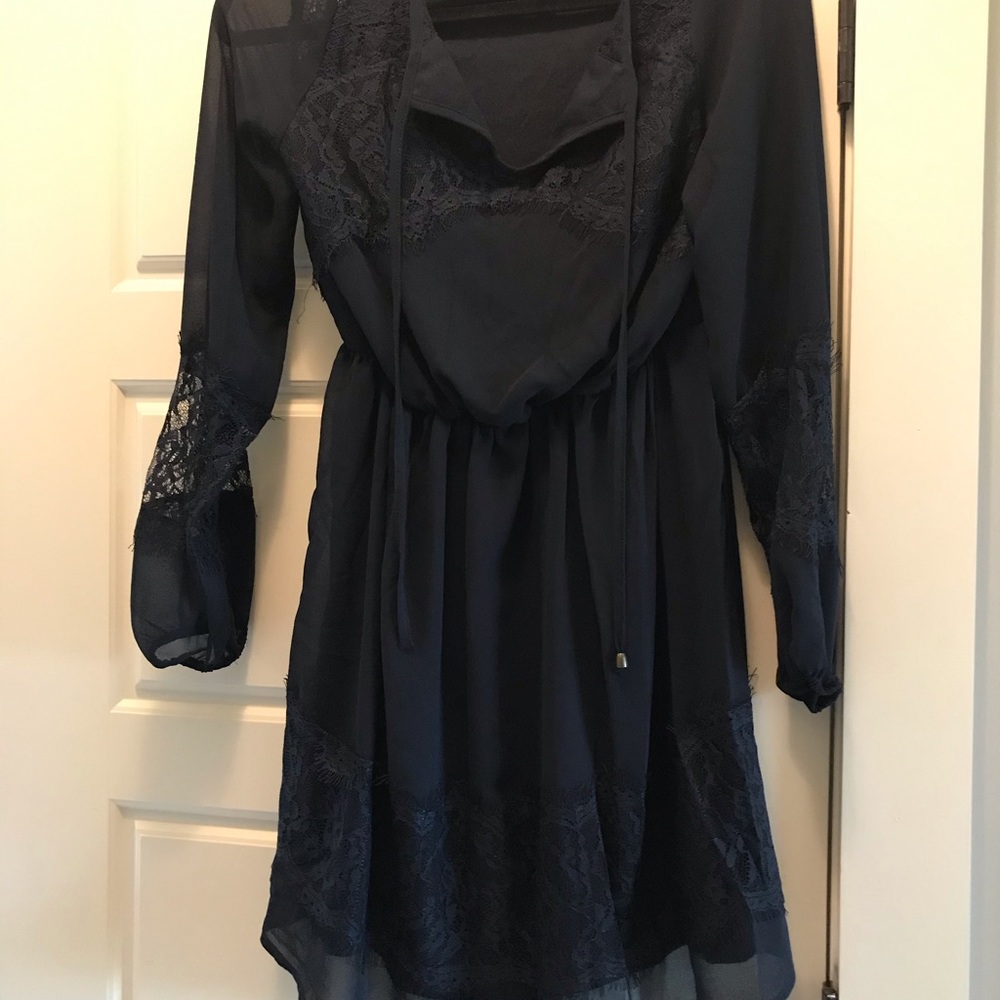 Donating 1/11 Navy lace dress